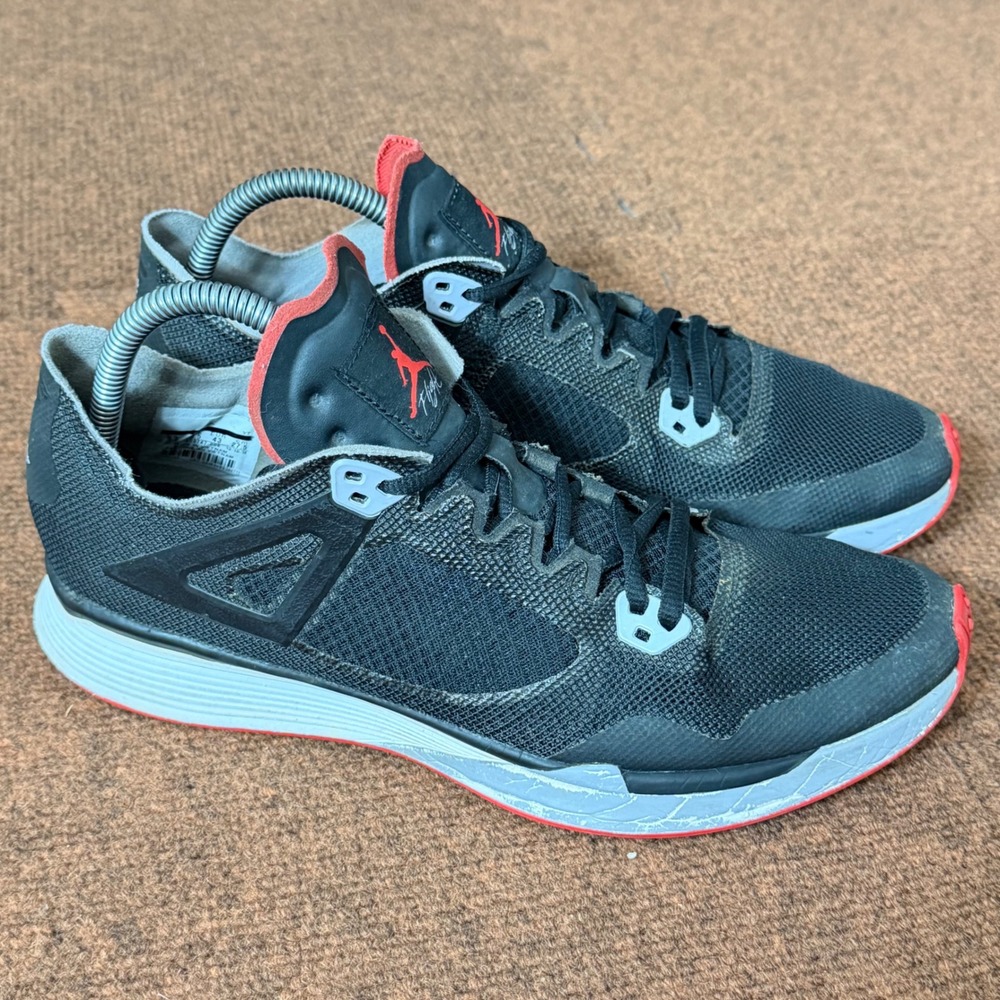 Jordan Flight Runner 2 Mens Running Shoes Black Red White AQ3147-006 Size 9.5